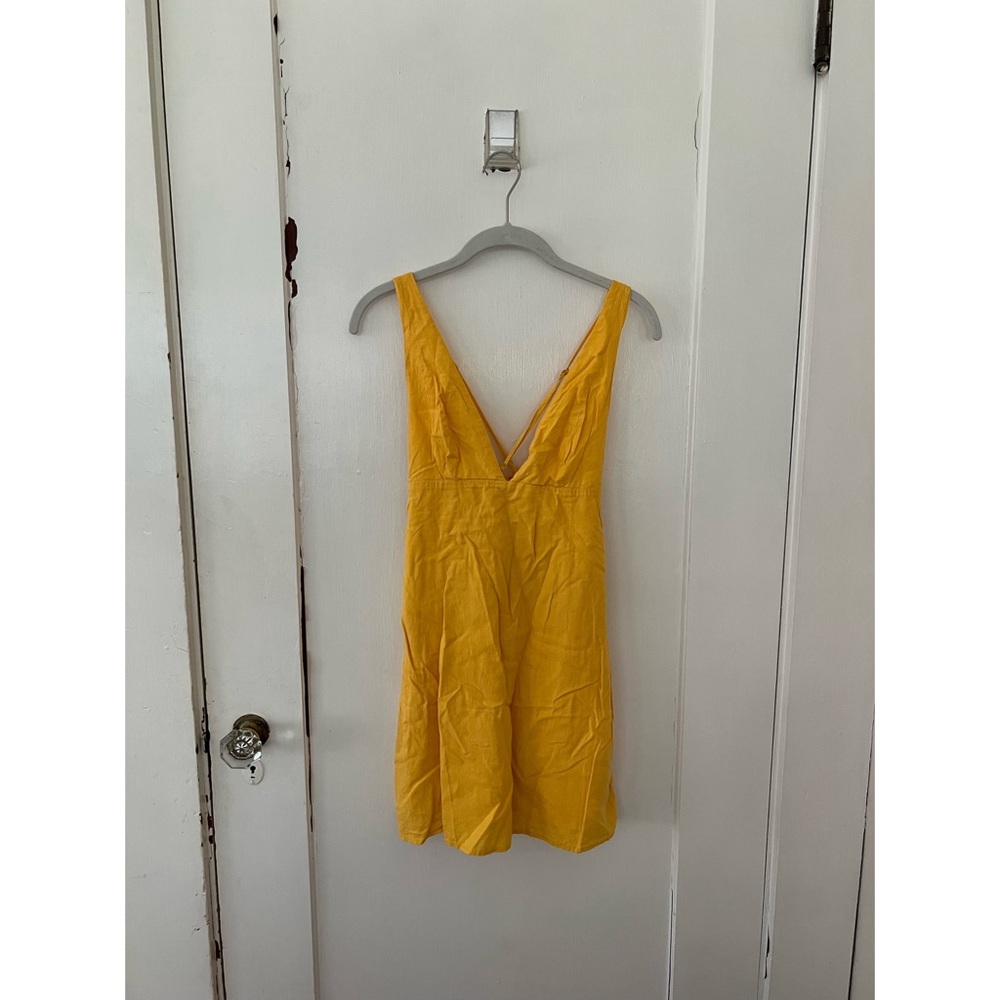 Urban Outfitters Mustard Dress